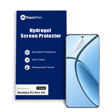 Realme P1 Pro 5G Compatible Premium Hydrogel Screen Protector With Full Coverage Ultra HD